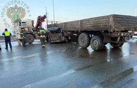 В ДТП с КамАЗом под Альметьевском умерли двое